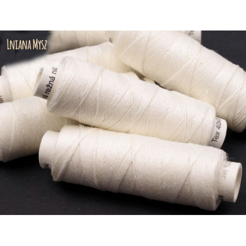 nici lniane, linen threads.
